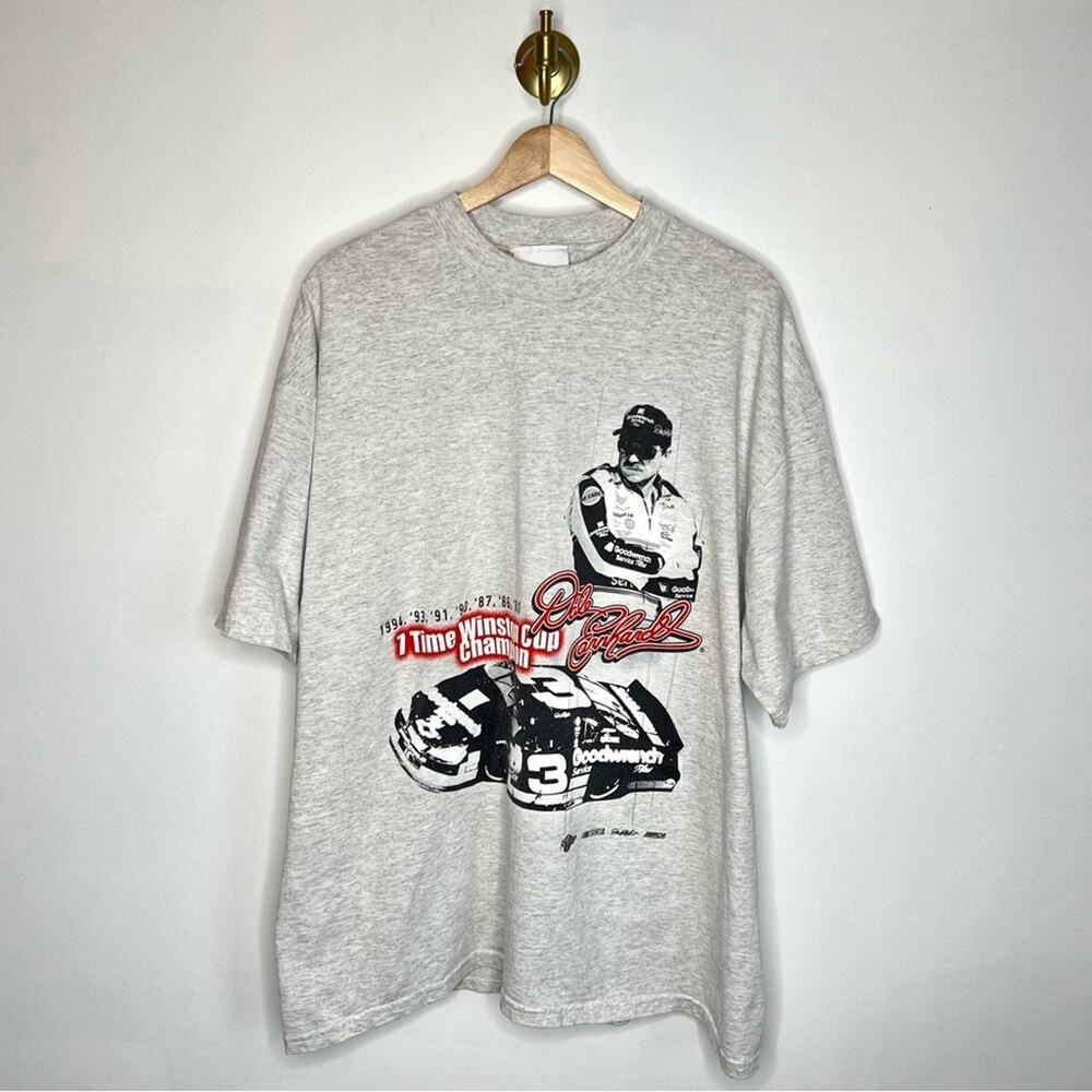 Vtg Dale Earnhardt Winston Cup Champion Tee